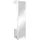 OTTO home Paris Garderobenschrank 190x50x35 Silber/Weiß