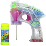 Jiyong Seifenblasenmaschine LED Seifenblasenpistole Kinder Bubble Machine