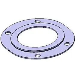 Wolf Adapterdichtung für Gebläse 3910112 RG175