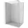 Mexen Kioto Duschtrennwand Walk-in 100 x 30 cm transparent