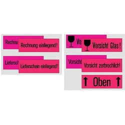 HERMA Versandzettel 39x118mm 'Vorsicht zerbrechlich' VE=24x1000 Stück