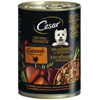 Cesar Natural Goodness Truthahn und Vollkornreis 6 x 400 g