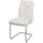 chefgastro Esszimmerstuhl Stoff Creme-Beige 2er Set