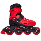 MARVEL Rollschuhe Spider Man Kinder Rollschuhe Inline mit PU Rollen 34 bis 37, (Set)