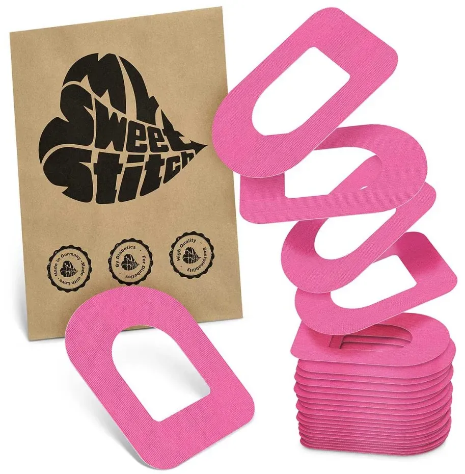 Omnipod Dash Tape Oval Pink