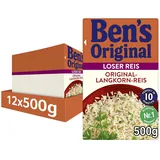 BEN'S ORIGINALTM Original-Langkorn-Reis 10-Minuten Lose 12x500g