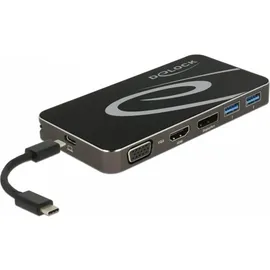 DeLock USB Type-C 3.2 Dockingstation - Dockingstation