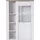 OTTO home Vitrine Larona 100 x 37,1 x 145 cm Weiß