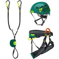 Climbing Technology Vf Kit Premium G-Compact - Klettersteigset - Orange/Green