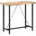 vidaXL Bartisch 120 x 58 x 107 cm Raues Mangoholz Braun