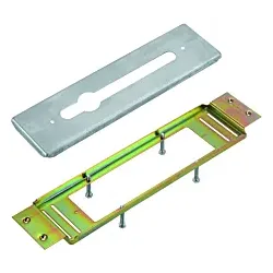 Kludi Montageplatte 761494600 Rohbau-Set für 3-Loch-Armaturen, Ersatzteil