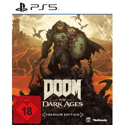 BETHESDA Spielesoftware "DOOM: The Dark Ages Premium Edition", weiß, neutral, PlayStation 5, Games