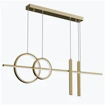 mai & mai LED Pendelleuchte 100cm LED Hängelampe Linear design Hängeleuchte