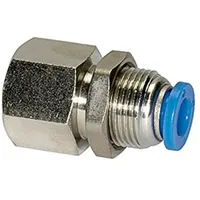 Riegler Ger. Schott-Steckverschraubung »Blaue Serie«, M16x1,0, Rc 1/8 i.