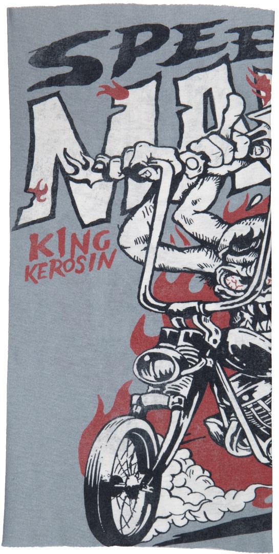 King Kerosin Seepdway Multifunktionstuch, grau für Männer