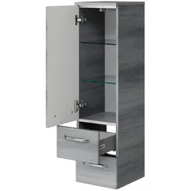 Pelipal Trentino Midischrank 30 x 109 x 33 cm Grau