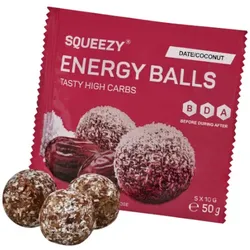 SQUEEZY Energy Balls Dattel / Kokosnuss | 50g Beutel