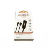 COFI 2-in-1-lade- und Hdtv Verbindungskabel Usb-c 4k/hd 2m