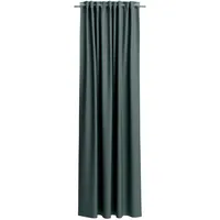 Neutex for you! Verdunkelungsvorhang NEUTEX FOR YOU "INSULA", grün (hellsalbei), Gardinen, 220cm, Multifunktionsband, 140cm, Polyester, Uni-Dimout für starke Verdunklung, nach Maß, B:140cm H:220cm