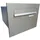 Letterbox24.de B-24 XXL Edelstahl weiß inkl. Zeitungsfach