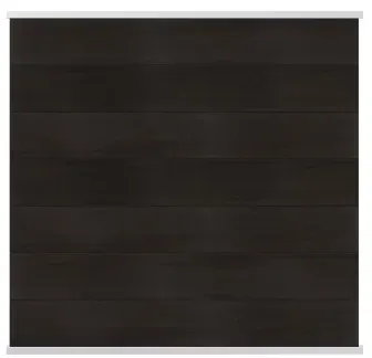 Osmo Multi Fence Co-Extrusion Grundelement 180x178cm Espresso Leisten Aluminium