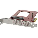 Startech PCI Express Card - 1 x internal U.2 SFF-8639 NVMe SSD SSD Festplatte Zubehör