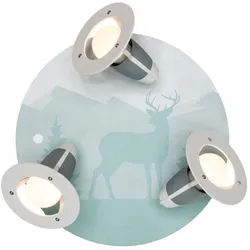 ELOBRA kids Kinderlampe Scandi Wald Lack