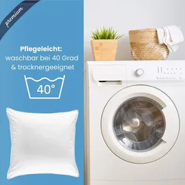 Wometo Premium Kopfkissen 80 x 80 cm Weiß