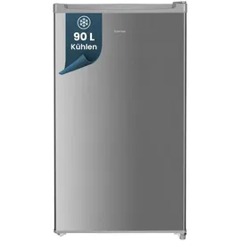 Homex CS0881-S Tischkühlschrank (90 l, 850 mm hoch, Silber)