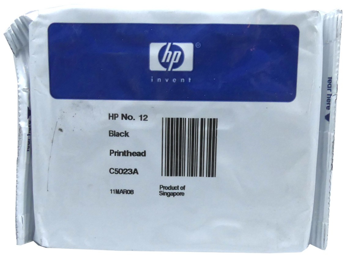 Original HP Tintendruckkopf 12 schwarz für Inkjet 3000 Blister