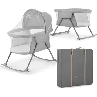 Kinderkraft LOVI 3in1 Kinderbett, grau, multifunktional - Grau