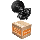 JUST SOUND best choice for caraudio Lautsprecher Boxen Pioneer TS-G1330F - 13cm 3-Wege 130mm Triaxe 250W Auto Einbausatz - Einbauset für Dacia Duster - justSOUND