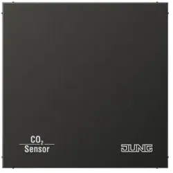 Jung CO2AL2178AN KNX CO2-Sensor, Aluminium lackiert, Serie LS, anthrazit