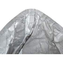 Beliani Sitzsack DROP Silber