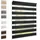 Foxx Doppelrollo Klemmfix 60 x 220 cm schwarz