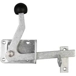 Alberts® Gartentorfalle feuerverzinkt Platten Breite 80 mm Höhe 55 mm