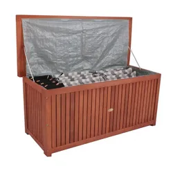 HARTHOLZ Auflagenbox Sitztruhe Gartenbox Kissenbox Box Aufbewahrung Kiste