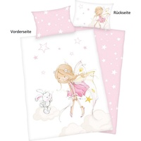 Baby Best Babybettwäsche »Little Fairy«, mit niedlichem Feen-Motiv, rosa