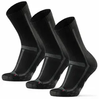 Danish Endurance Laufsocken Long Distance Crew schwarz SCHWARZ 39/42
