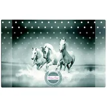 Stylex Schreibwaren Schreibtischunterlage Schreibtischunterlage / Größe: 68x44cm / "Pferde"