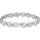 Boss DOUBLE B STRAND Armband Edelstahl silber 1580740 Größe 17 cm