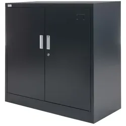Aktenschrank KIEW dunkelgrau anthrazit knock down  90x40x90cm