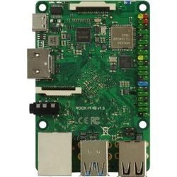 Allnet rock pi 4 model a 2gb v1.4 (ohne wlan/bluetooth/poe), Entwicklungsboard + Kit