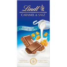 Lindt Caramel & Salz Vollmilchschokolade 100 g
