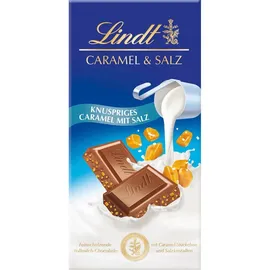 Lindt Caramel & Salz Vollmilchschokolade 100 g