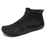 Saguaro Winter Barfußschuhe Defener Will I - Schwarz 40