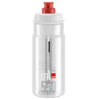 Elite Jet Trinkflasche 550ml clear/red logo (0190402)