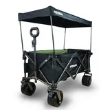 Frosal Bollerwagen Theo faltbar Handwagen klappbar, faltbar schwarz schwarz