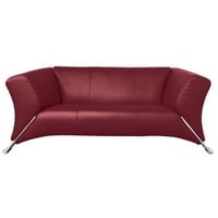 Rolf Benz 2-Sitzer-Sofa 322, Weinrot, Leder, Echtleder, Nappaleder, 189x73x91 cm, Made in Germany, Goldenes M, Rücken echt, Hocker erhältlich, Stoffauswahl, Lederauswahl, Typenauswahl, Wohnzimmer, Sofas & Couches, Wohnlandschaften, Ledersofas