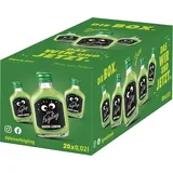 Kleiner Feigling Green Lemon (20 x 20ml) – Feinster Vodka mit spritzigem Limettengeschmack – Der kultige Party Schnaps für jede Feier – Frech, fruchtiger Shot – 15 % Vol.